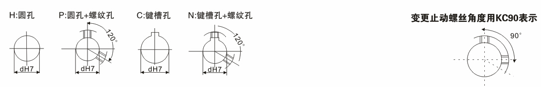 T20同步带轮轴孔规格