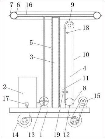 一种建筑施工降尘装置及其工作方法 一种建筑施工降尘装置及其工作方法
