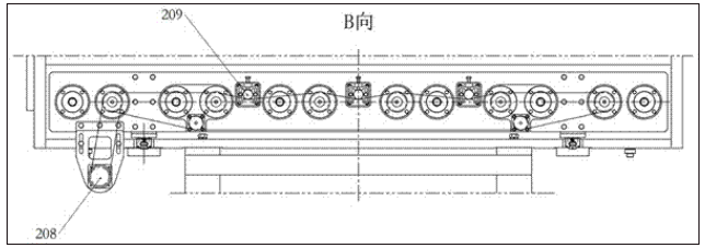 真空镀膜机真空室内基片架传送装置 真空镀膜机真空室内基片架传送装置